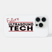 Future Ultrasound Tech iPhone Hülle (Rückseite (Horizontal))