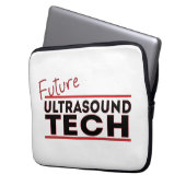 Future Ultrasound Tech Laptopschutzhülle (Vorderseite Links)