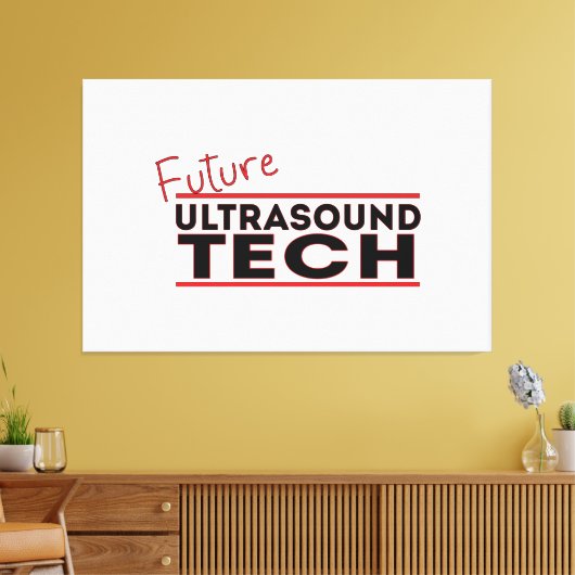 Future Ultrasound Tech Leinwanddruck (Insitu (Wohnzimmer))