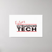 Future Ultrasound Tech Leinwanddruck (Vorderseite)