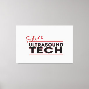 Future Ultrasound Tech Leinwanddruck