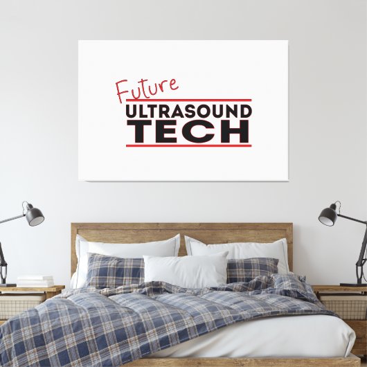 Future Ultrasound Tech Leinwanddruck (Insitu (Schlafzimmer))