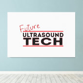 Future Ultrasound Tech Leinwanddruck (Insitu (Holzboden))