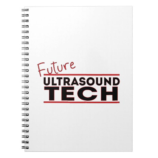 Future Ultrasound Tech Notizblock (Vorderseite)
