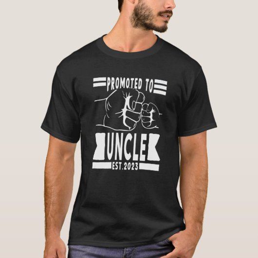 Future Uncle 2023 Nephew Cool UN T-Shirt (Vorderseite)