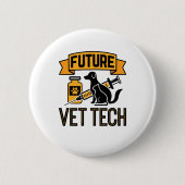 Future Vet Tech Button (Vorderseite)