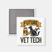 Future Vet Tech Magnet (Vorderseite/Rückseite)