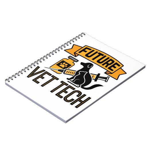 Future Vet Tech Notizblock (Linke Seite)