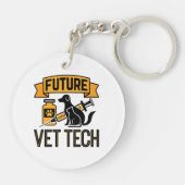 Future Vet Tech Schlüsselanhänger (Rückseite)