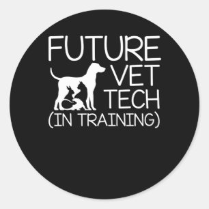 Future Vet Tech Training Future Vet Tech Runder Aufkleber