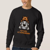 Future Veterinarian  Fun Vet Student 2 Sweatshirt (Vorderseite)