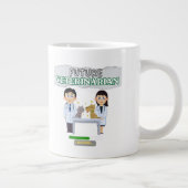 Future Veterinarian Loading – Vet Student Design Jumbo-Tasse (Rechts)