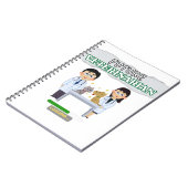 Future Veterinarian Loading – Vet Student Design Notizblock (Linke Seite)