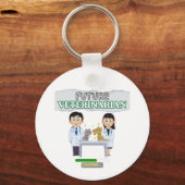 Future Veterinarian Loading – Vet Student Design Schlüsselanhänger (Vorderseite)