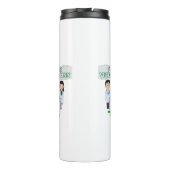 Future Veterinarian Loading – Vet Student Design Thermosbecher (Rückseite)