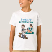 Future Veterinarian T-Shirt (Vorderseite)