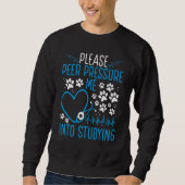 Future Veterinarian Vet School Graduation Party Te Sweatshirt (Vorderseite)