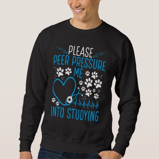 Future Veterinarian Vet School Graduation Party Te Sweatshirt (Vorderseite)