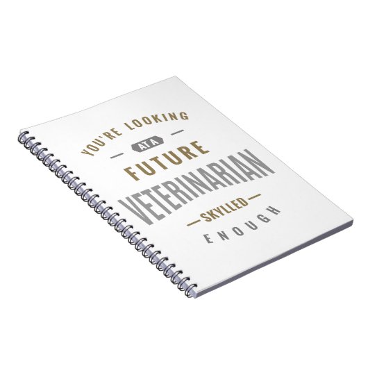 Future Veterinary Gift Ideen Notizblock (Rechte Seite)