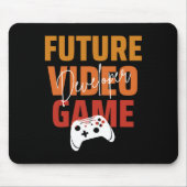 Future Video Game Developer - Funny Game Designer Mousepad (Vorne)