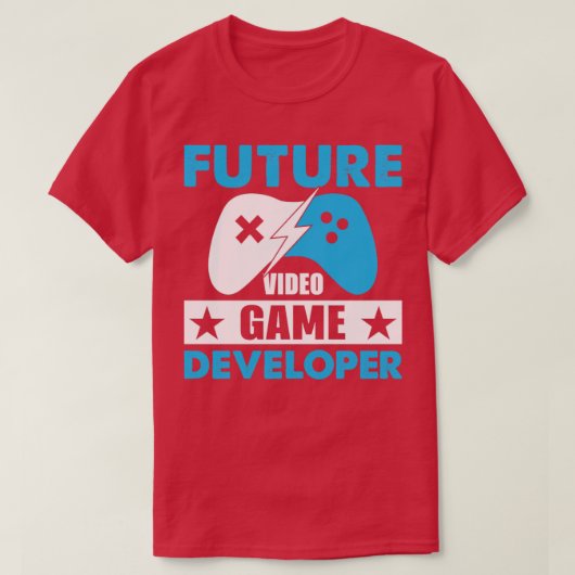 Future Video Game Developer T-Shirt (Design vorne)