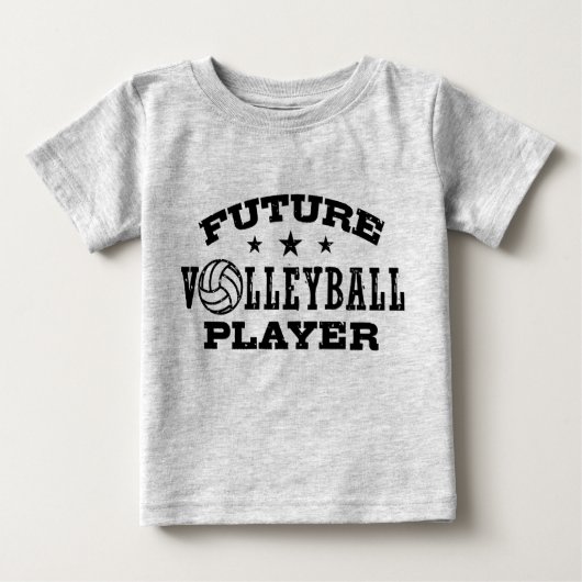 Future Volleyball Player Baby T-shirt (Vorderseite)
