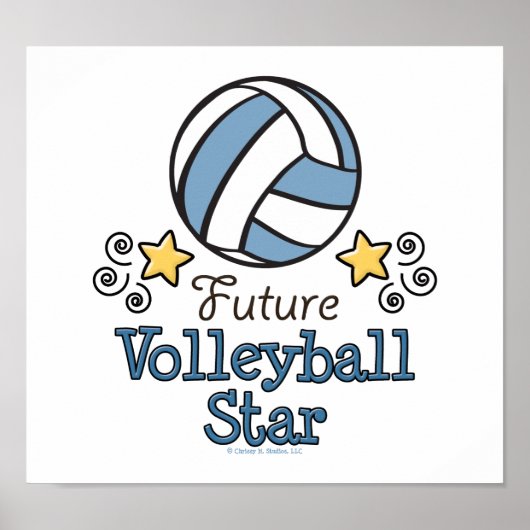 Future Volleyball Star Poster (Vorne)