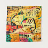 Future - Wall Art  Wandteppich (Vorderseite (Horizontal))