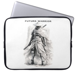 Future Warrior Laptop-Hülle - Cyberpunk Samurai Laptopschutzhülle