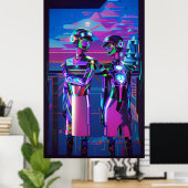 Future Watch - Ken Gage Art Poster (Heimbüro)