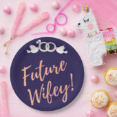 Future Wifey Love Birds Pappteller (Party)