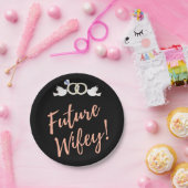 Future Wifey Love Birds Pappteller (Party)