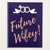 Future Wifey Love Birds Planer (Vorderseite)
