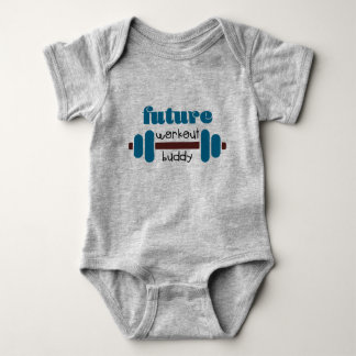Future Workout Buddy Baby Strampler