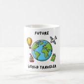 Future World Traveller Adventure Keepake Kaffeetasse (Mittel)