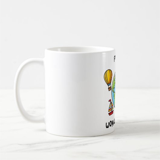 Future World Traveller Adventure Keepake Kaffeetasse (Links)