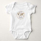 Future World Traveller Baby Bodysuit Strampler (Vorderseite)