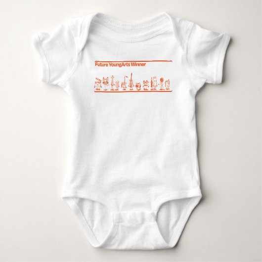 Future YoungArts Gewinner Strampler (Vorderseite)