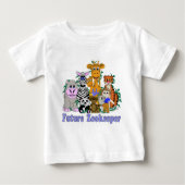 Future Zookeeper Baby T-shirt (Vorderseite)