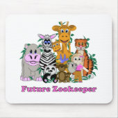 Future Zookeeper Girl Mousepad (Vorne)