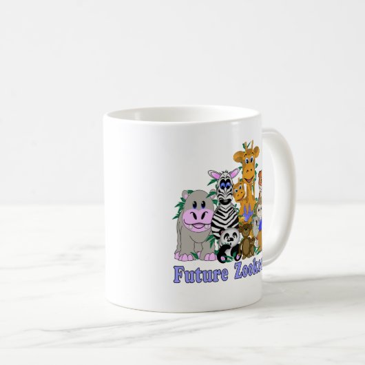 Future Zookeeper Kaffeetasse (VorderseiteRechts)