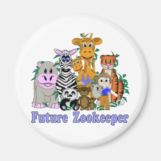Future Zookeeper Magnet (Vorne)