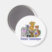 Future Zookeeper Magnet (Vorderseite/Rückseite)