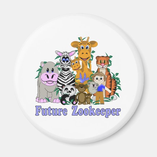 Future Zookeeper Magnet (Vorne)