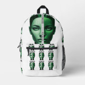 FUTURECODE  BEDRUCKTER RUCKSACK (Vorderseite)