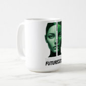 FUTURECODE  KAFFEETASSE (Vorderseite Links)