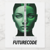 FUTURECODE  WEINETIKETT (Einzelnes Label)