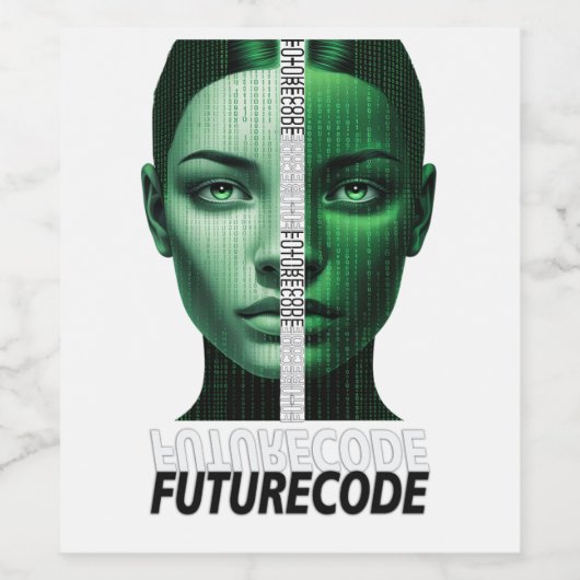 FUTURECODE  WEINETIKETT (Einzelnes Label)