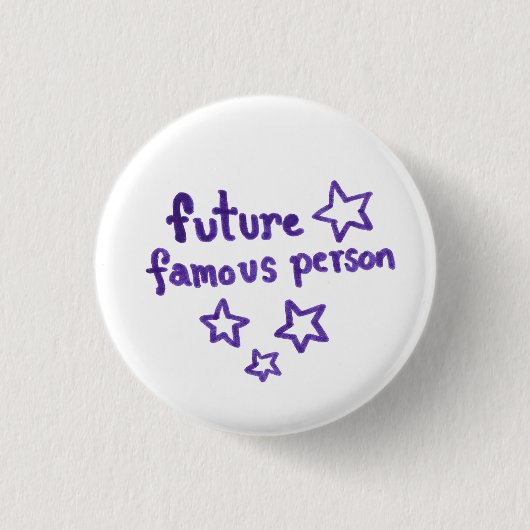 FutureFamous Knopf Button (Vorderseite)
