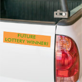 FUTURELOTTERY WINNER! AUTOAUFKLEBER (Auf Lkw)